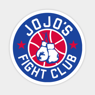 JoJo's Fight Club - Blue Magnet